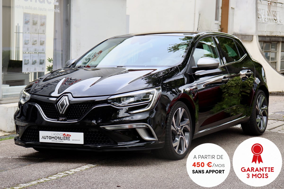 Renault Megane IV GT 1.6 TCE 205 4Control EDC7 (CarPlay,RS Monitor,Caméra) — 1