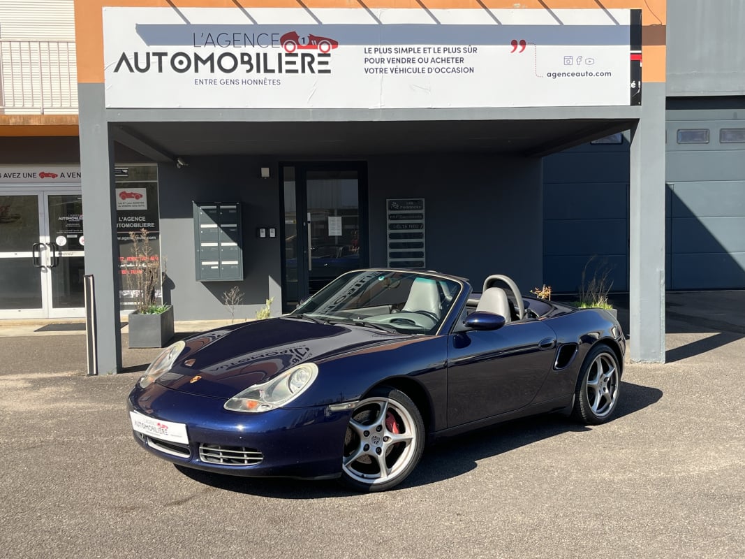 Porsche Boxster 986 S 3.2i 252cv - Sièges cuir-électriques/Climatisation/Xénon — 1