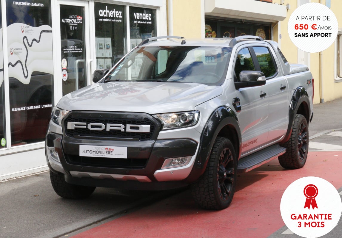 Ford Ranger Ph.2 3.2 TDCI 200 Pickup Double Cabine 4x4 WILDTRAK BVA (Sièges chauffants, Caméra de recul...) — 1