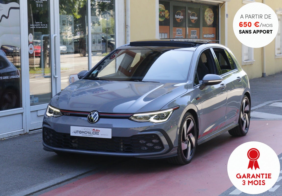 Volkswagen Golf 8 GTI 2.0 TSI 245 DSG7 (1ère main, Toit ouvrant, CarPlay...) — 1