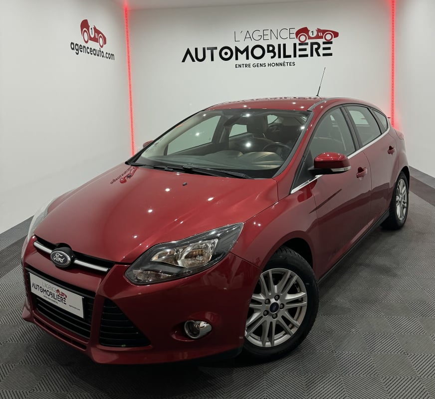 Ford Focus FOCUS III TITANIUM ECOBOOST 1.0 SCTI 125CV BVM6 CLIM AUTO/BLUETOOTH/REGUL/RADAR AR/JTES ALU — 1