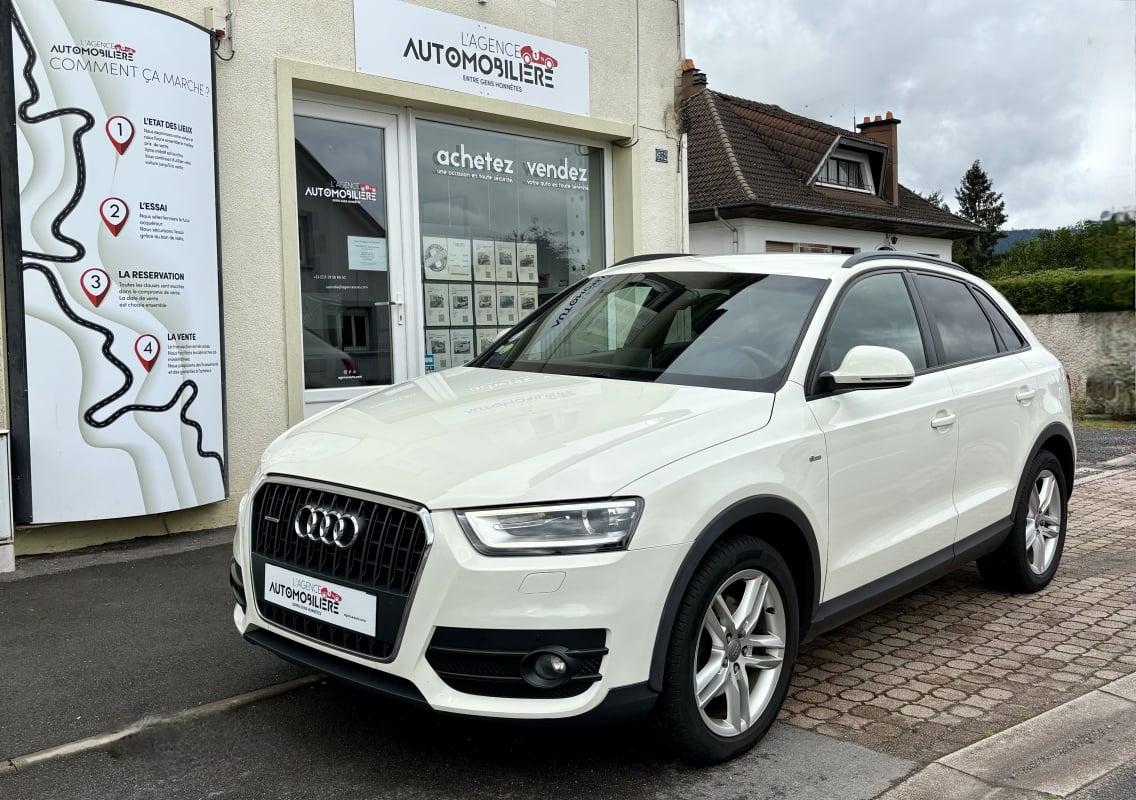 Audi Q3 Quattro 2.0 TDI 16V Tronic7 177 cv S-LINE Attache remorque — 1