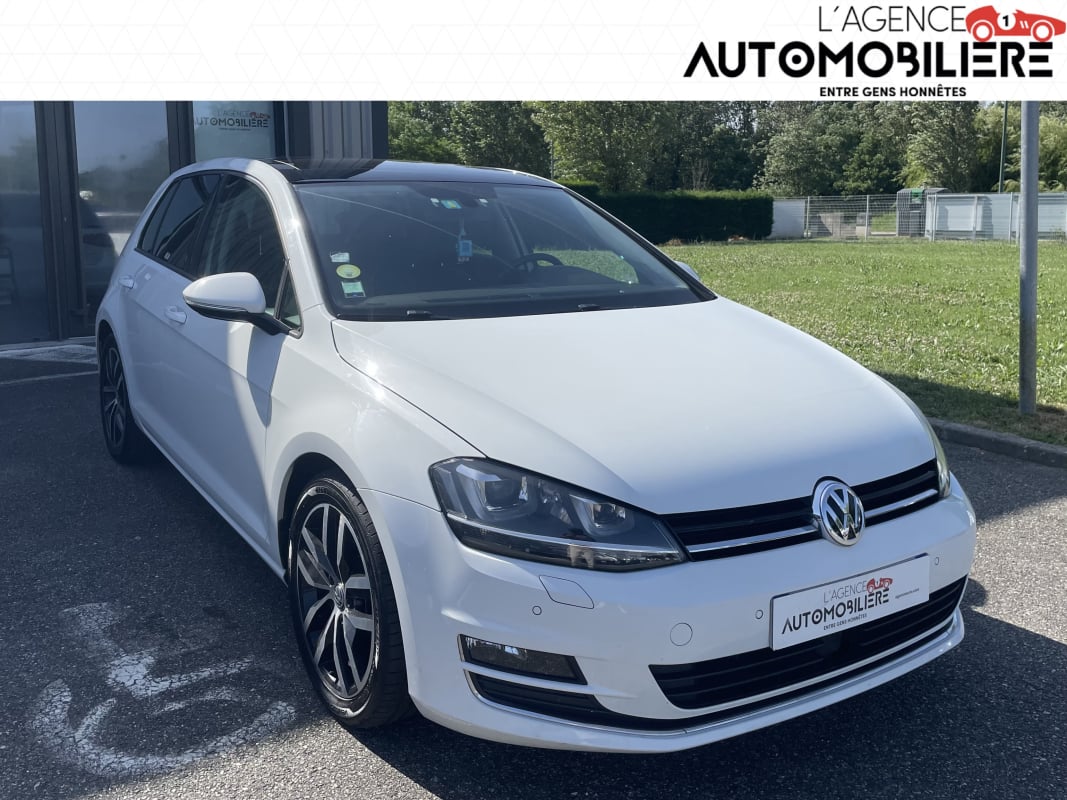 Volkswagen Golf VII 2.0 TDI 150CH BLUEMOTION TECHNOLOGY CARAT DSG6 5P- TOIT OUVRANT — 1