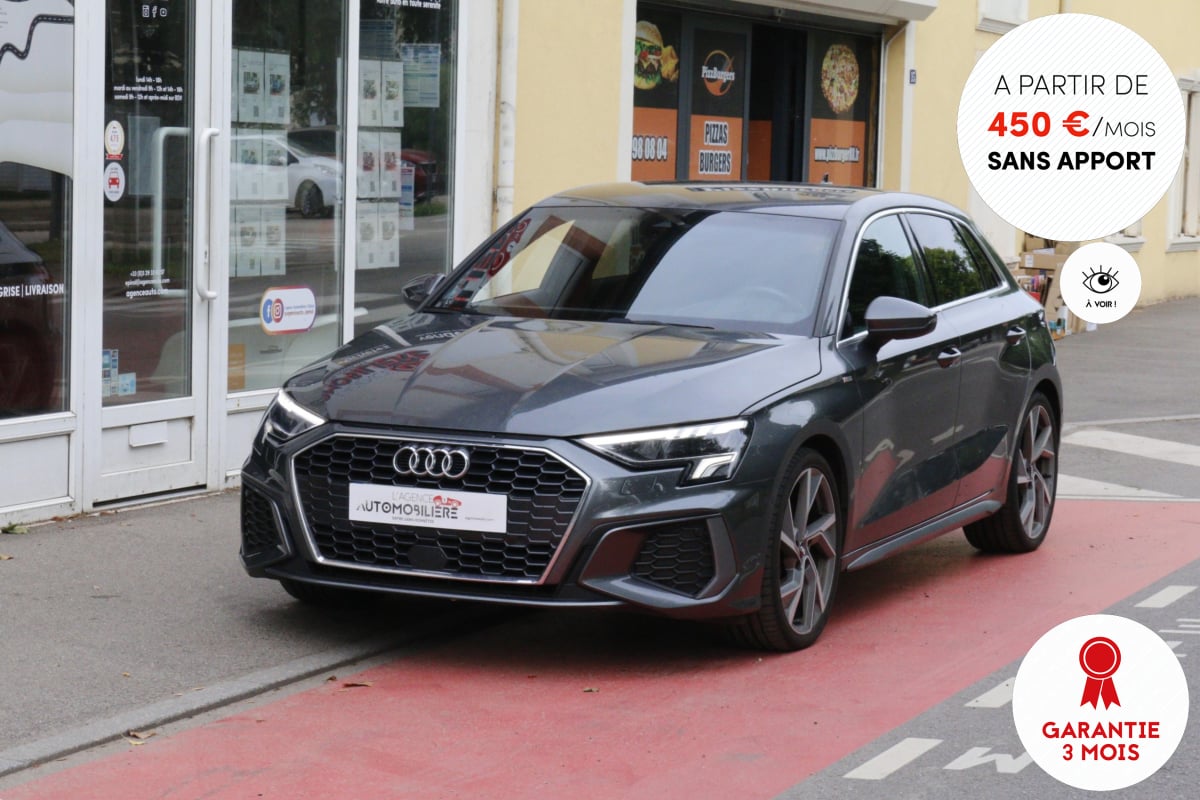 Audi A3 Sportback 35 TFSI Mild Hybrid 150 S-Line S-Tronic 7 (Meplat, Virtual, Camera) — 1
