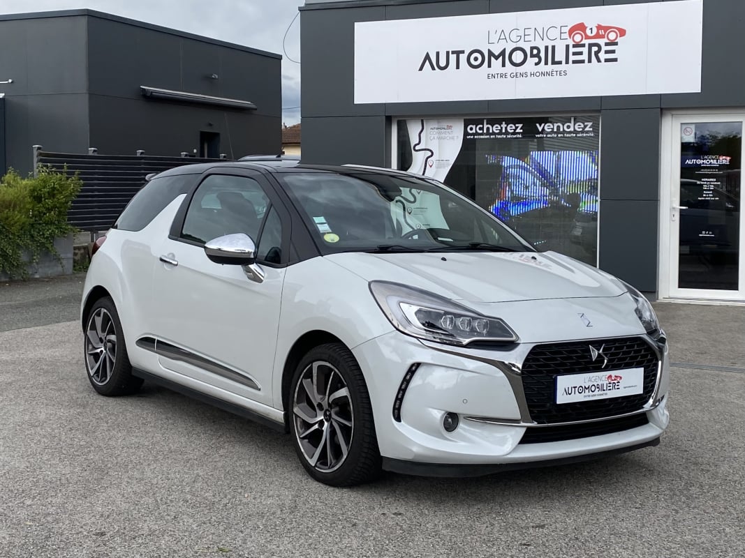 DS DS 3 1.6 BLUE HDI 120 ch SPORT CHIC BVM6-CAMERA DE RECUL — 1