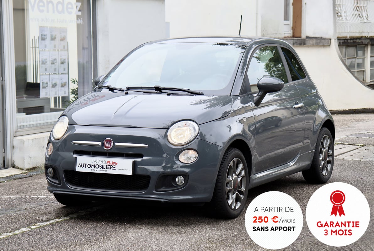 Fiat 500 S 1.2 MPi 69 BVM5 (City,Bluetooth,Clim) — 1
