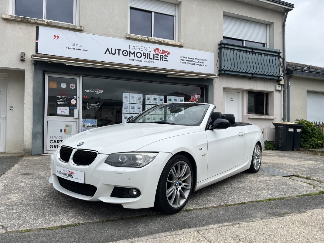 BMW Série 3 (E93) LCI Cabriolet 320d 2.0d Pack M 184 cv Boîte auto — 1
