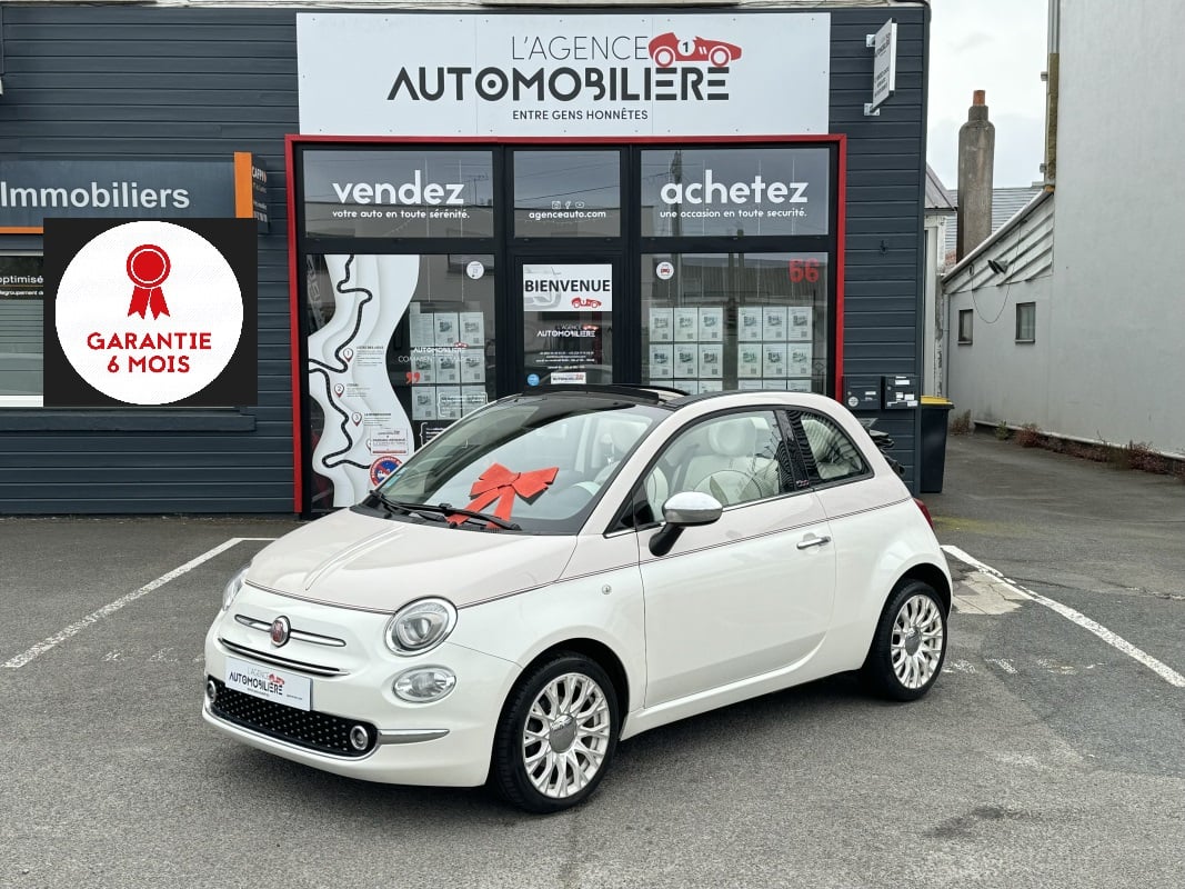 Fiat 500C Cabriolet 105ch BVM6 60ème Anniversaire (1ère main) — 1