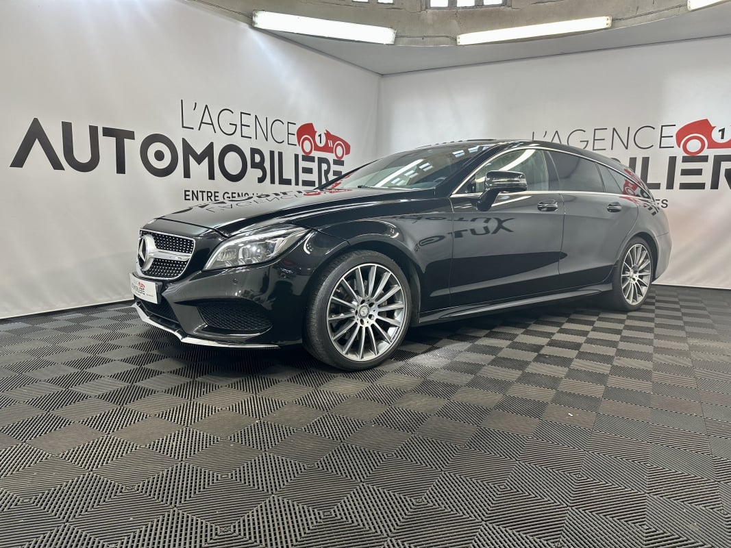 Mercedes-Benz CLS Shooting Brake 3.0 350 BLUETEC 4MATIC 7G-TRONIC BVA (Toit ouvrant, Attelage, Entretien Mercedes) — 1