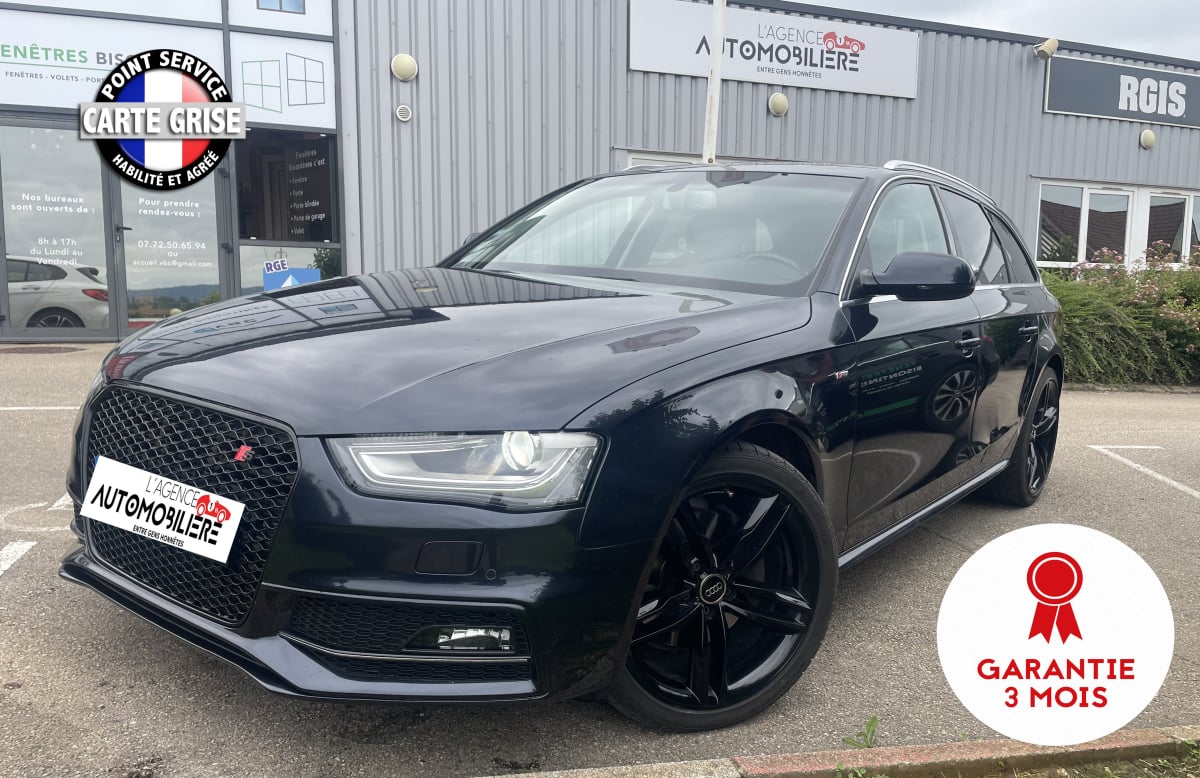 Audi A4 Avant AMBITION LUXE PACK S-LINE Série 3 Phase 2 Avant 3.0 TDi FAP V6 24V Multitronic 204 cv Boîte auto — 1