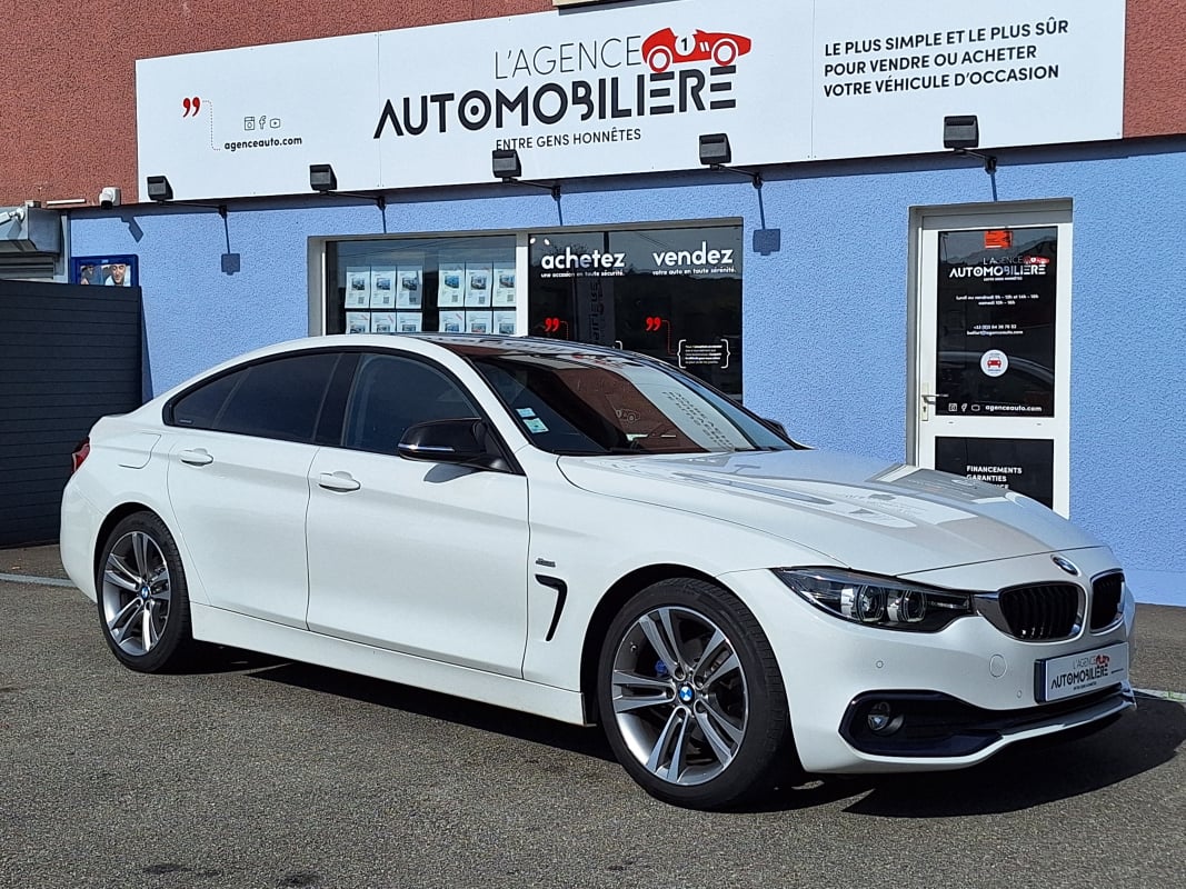 BMW Série 4 Gran coupé 418da 150cv Sport France — 1