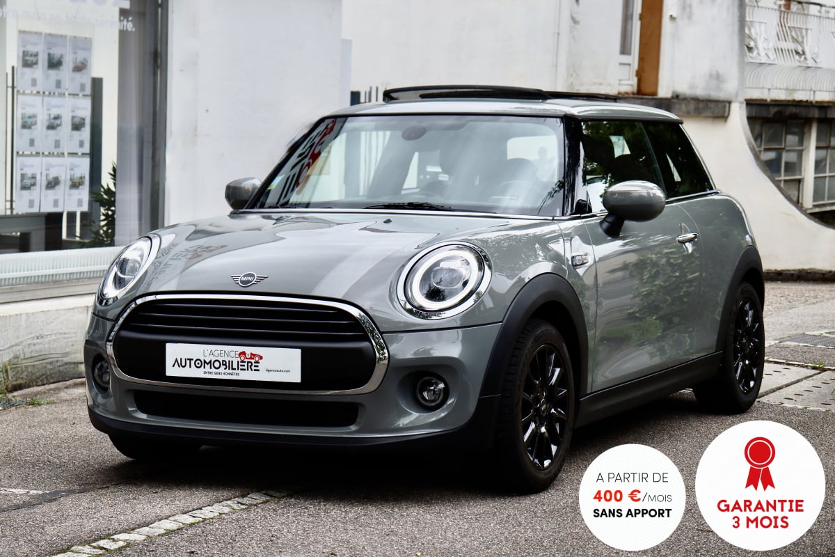 Mini Mini One 1.5i 102 Greenwich BVM6 3P (Carplay,Toit ouvrant,Radars) — 1