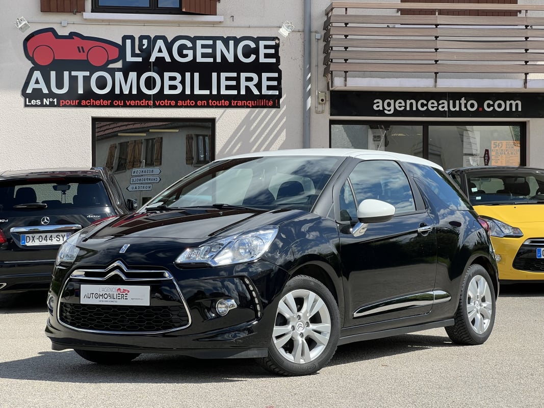 Citroen DS3 1.2 82ch carnet complet toit blanc — 1