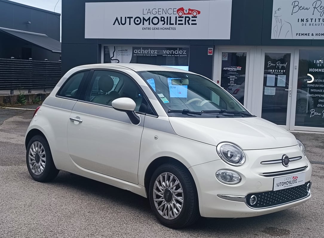 Fiat 500 1.2 MPI 69 CV Lounge - Radars de recul — 1
