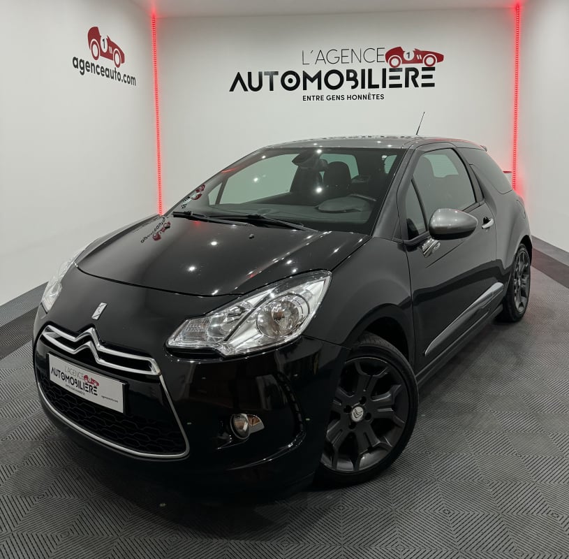 Citroen DS3 DS3 SPORT CHIC 1.6 THP 156CV BVM6 JANTES ALU/SIEGES SPORT/BLUETOOTH/REGULATEUR/CLIM AUTO/RADAR RECUL — 1