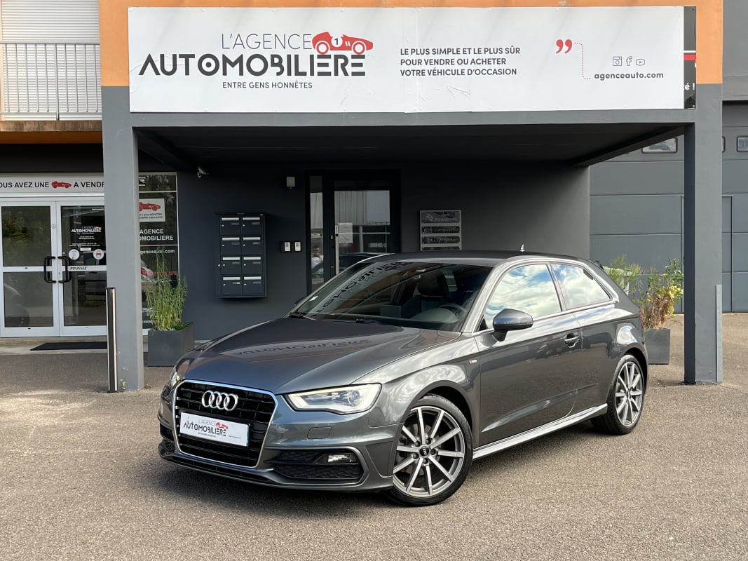 Audi A3 2.0 TDi 150cv S-Line - Courroie OK/Radar AR/Régulateur/Bluetooth/GPS — 1