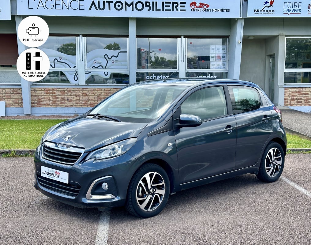 Peugeot 108 1.0 VTi 69 ch Allure ETG5 5p/1° main/caméra de recul — 1