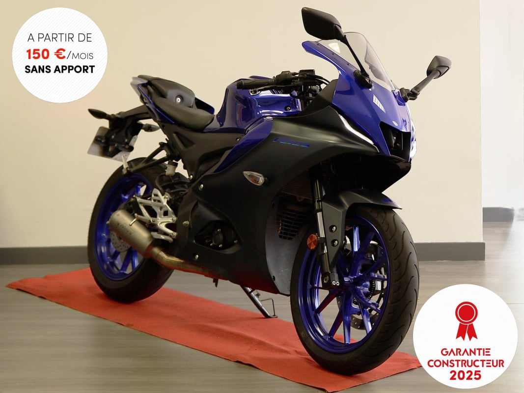 Yamaha YZF-R 125 Icon Blue (Shifter Up, Ligne Complète Mivv) — 1