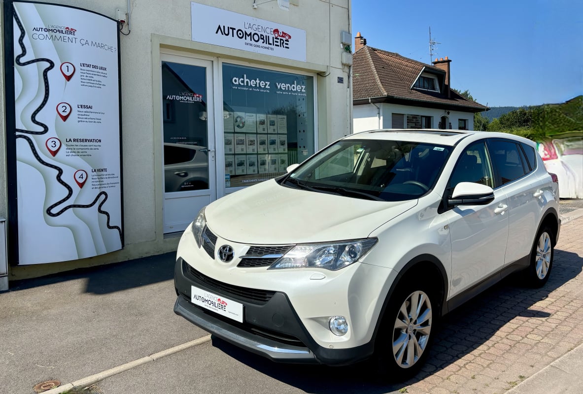Toyota RAV4 IV 2.2 D CAT 16V 4WD 150 cv Boîte auto Attache Remorque — 1