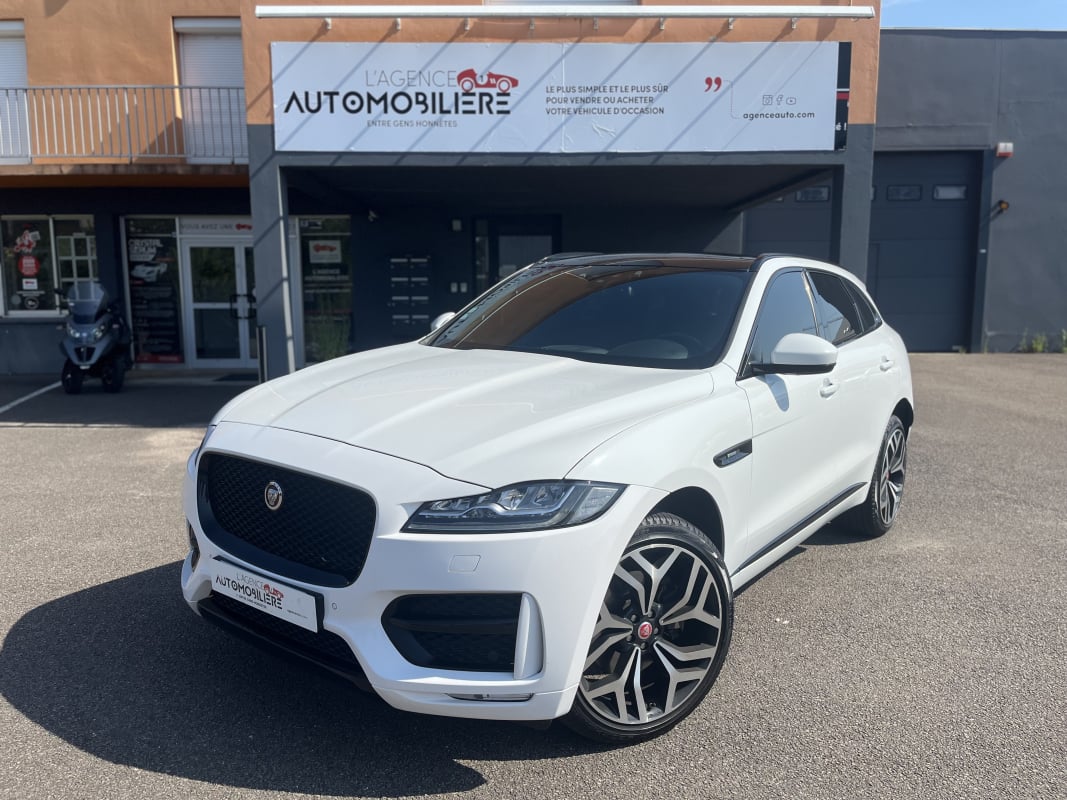 Jaguar F-Pace R-Sport 3.0 D V6 AWD 300 cv (Pas de TVS) Courroie neuve/Toit Ouvrant Panoramique/Caméra de Recul — 1