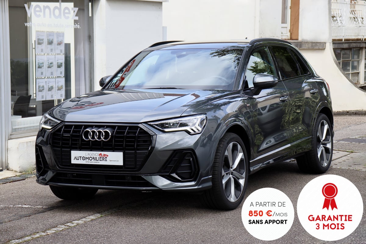 Audi Q3 45 TFSI Quattro 230 S Line S-Tronic 7 (Caméra,Jantes 20",Lane Assist) — 1