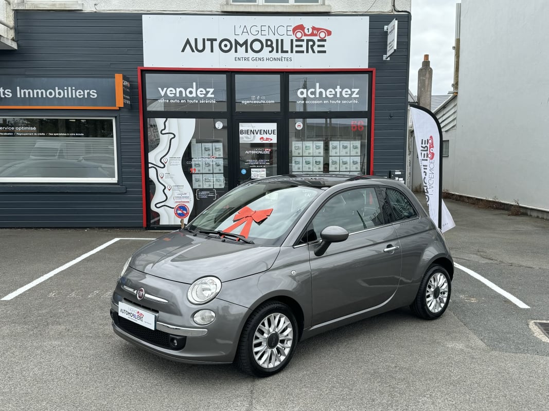Fiat 500 1.2 MPi 69 cv BVM5 LOUNGE (Toit Pano) — 1