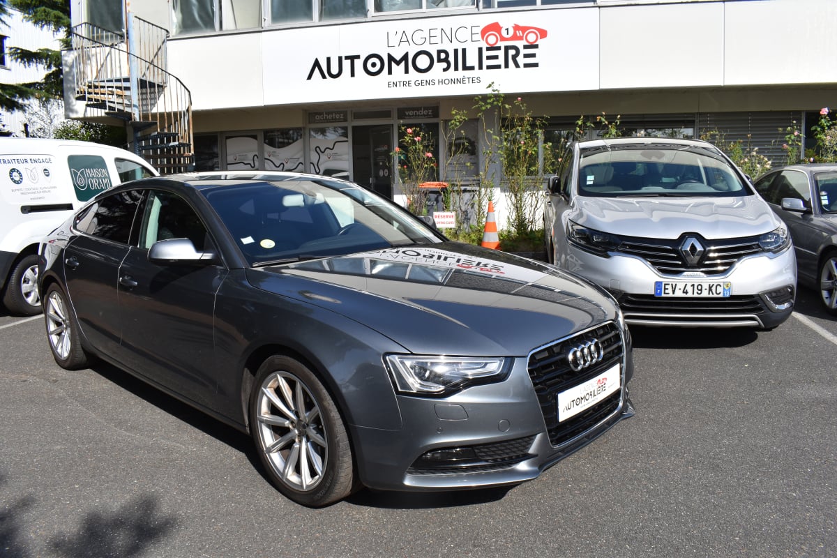 Audi A5 Sportback AMBITION LUXE Sportback Phase 2 (8TA) 2.0 TDi 16V FAP Multitronic 150 cv Boîte auto — 1