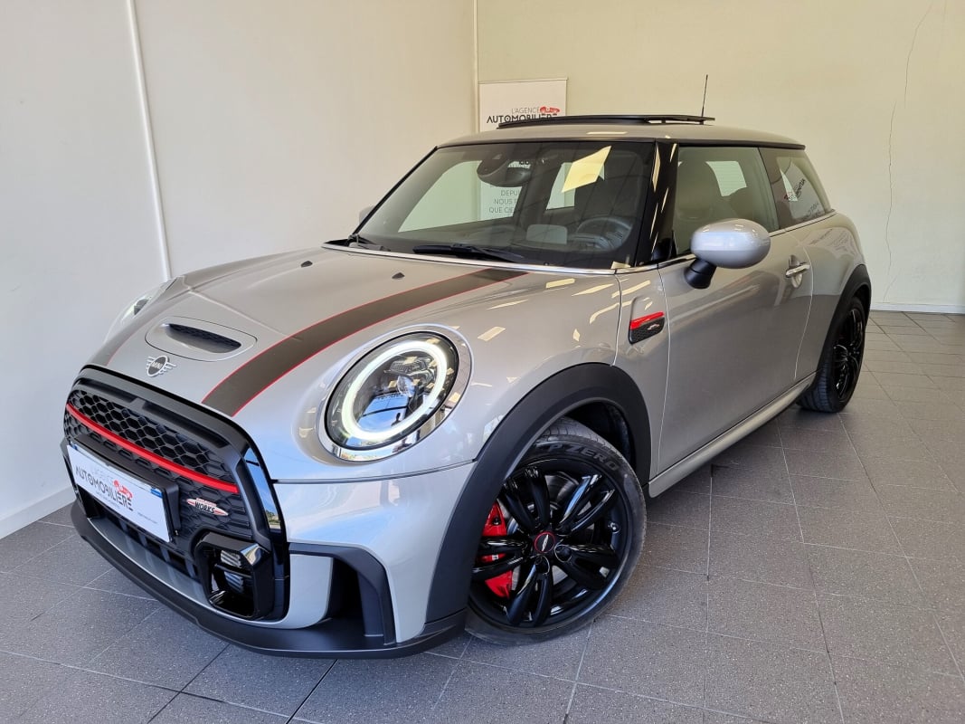Mini John Cooper Works 2.0 231CH JOHN COOPER WORKS SILVER - TOIT OUVRANT — 1