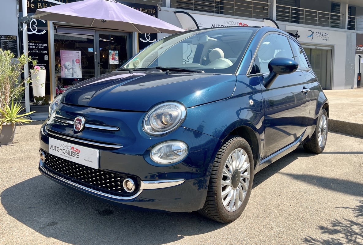 Fiat 500C CABRIOLET 1.2 70 LOUNGE DUALOGIC BVA — 1
