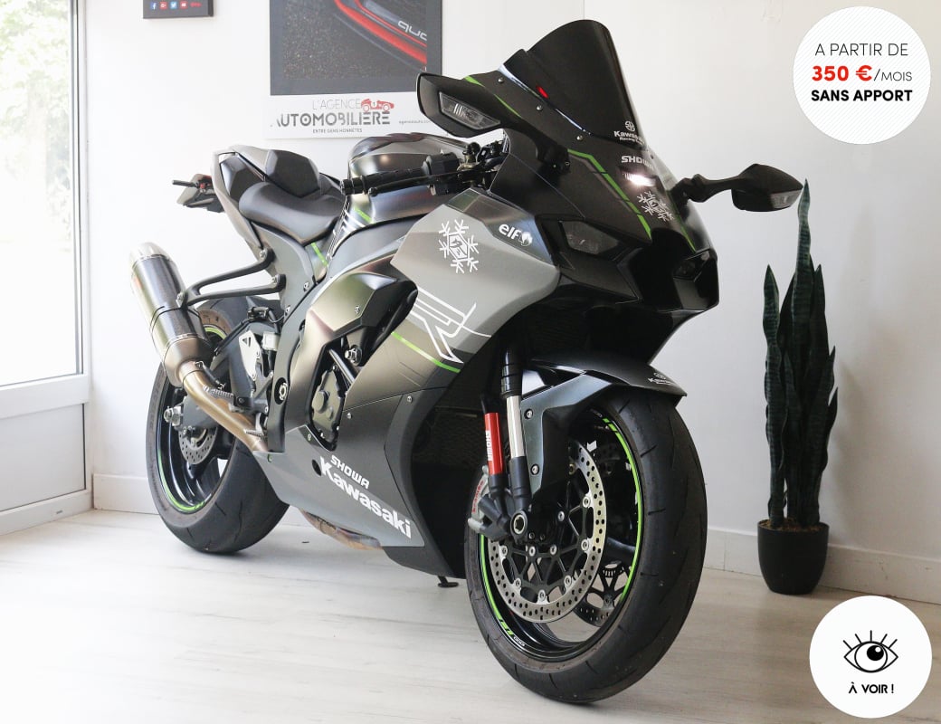 Kawasaki Ninja Covering Winter Test (Akrapovic, Shifter Up/Down, Régulateur) — 1
