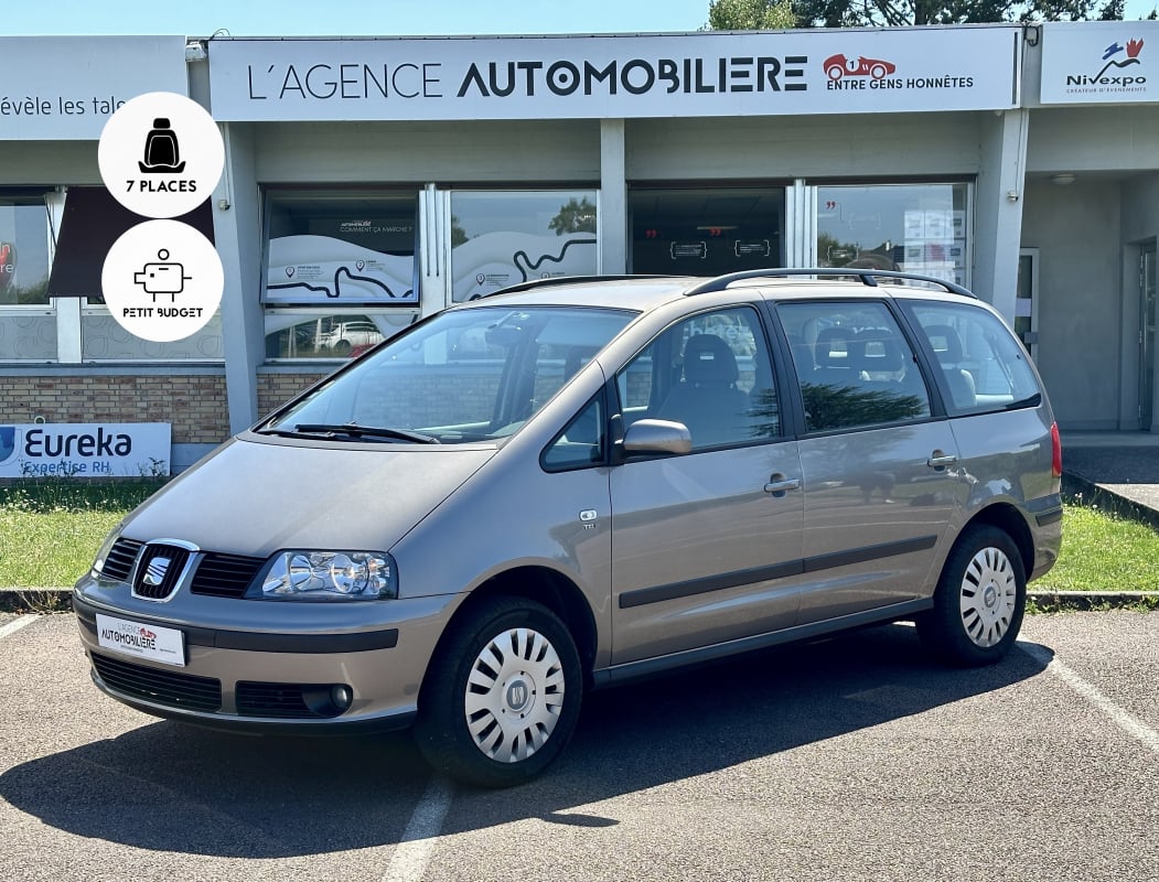 Seat Alhambra 1.9 TDI 115 ch REFERENCE 6 vitesses/7 places/Faible kilommétrage — 1