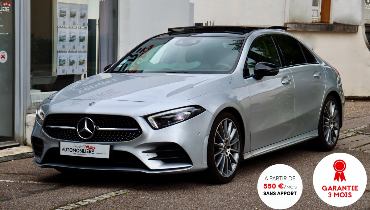 Mercedes-Benz Classe A Berline 180 d 1.5 116 AMG Line 7G-DCT (TO, Carplay, Sièges Chauffants) — 1