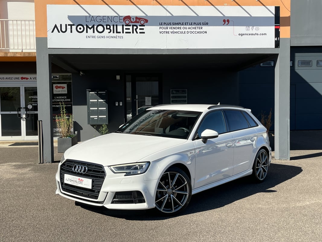 Audi A3 2.0 TDi 150cv S-Line - Apple CarPlay/Sièges chauffants/Virtual/Caméra/Radar AV-AR — 1