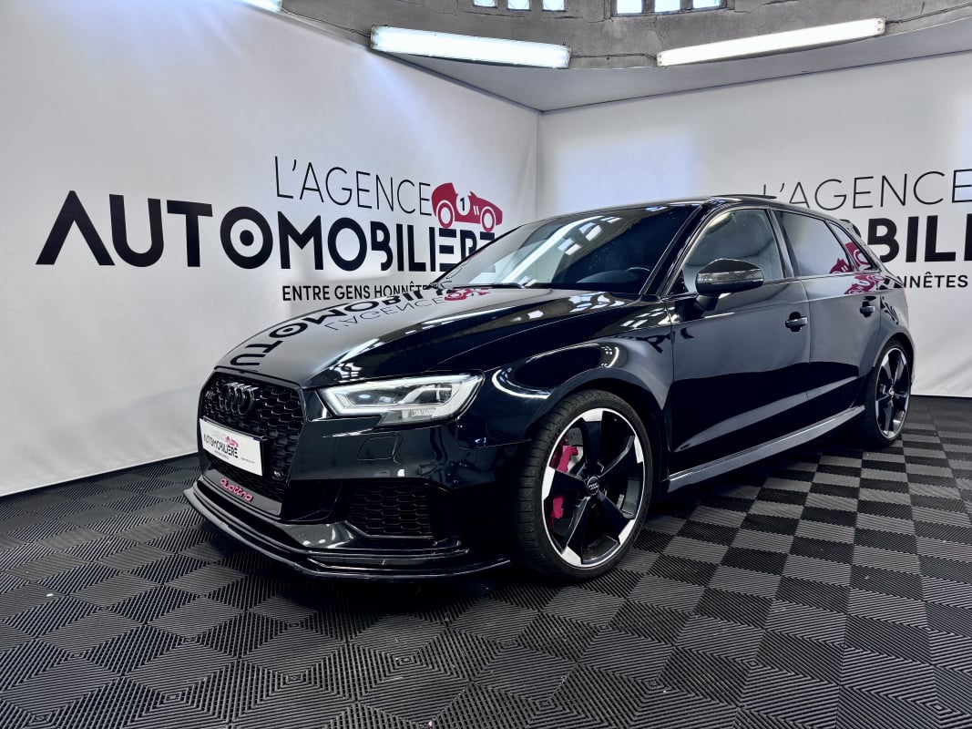 Audi RS3 SPORTBACK 2.5 TFSI 400 (DAZA, Virtual, TO, Sièges & Echappement RS, Entretien Audi, Pas de Malus) — 1