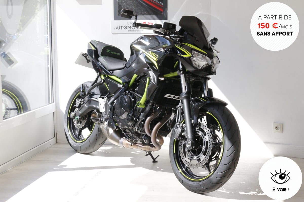Kawasaki Z 650 SE A2 (SP Connect, Rizoma, Akrapovic, Selle confort) — 1