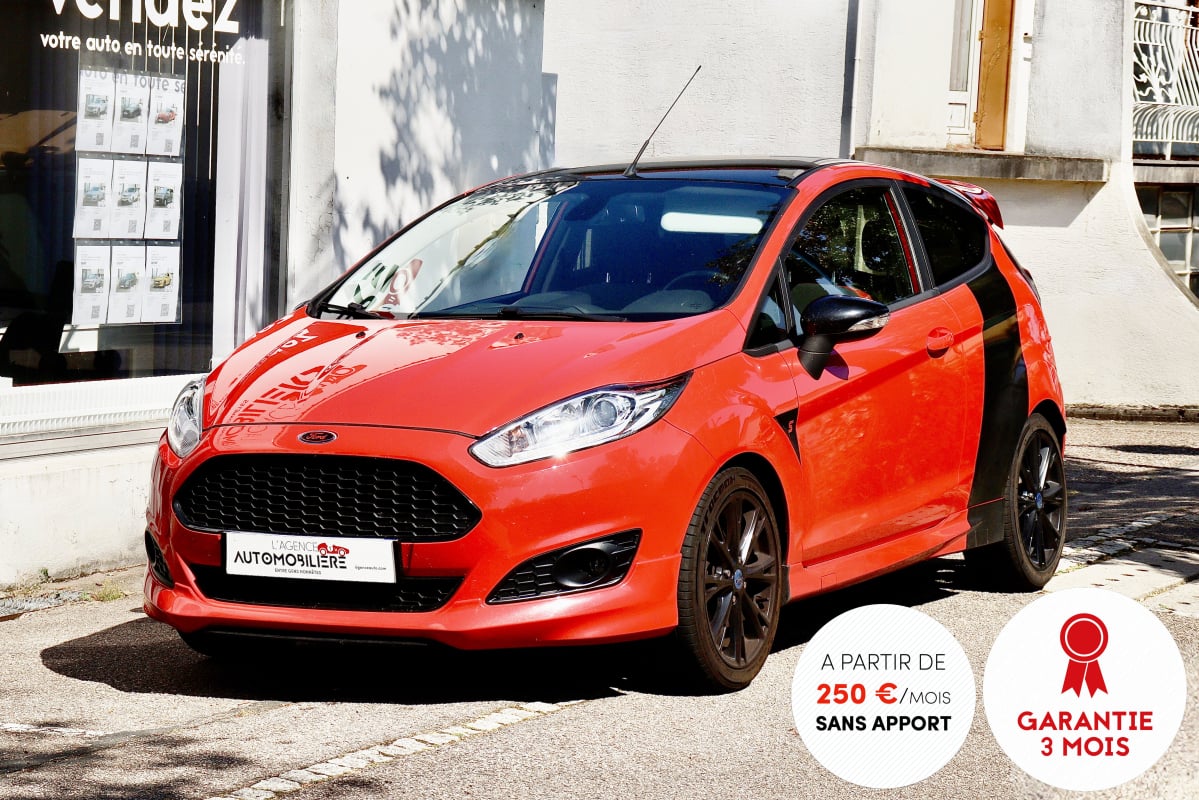 Ford Fiesta VI Ph2 1.0 Ecoboost 140 Red Edition BVM5 3P (LED,Kit ST,GPS) — 1