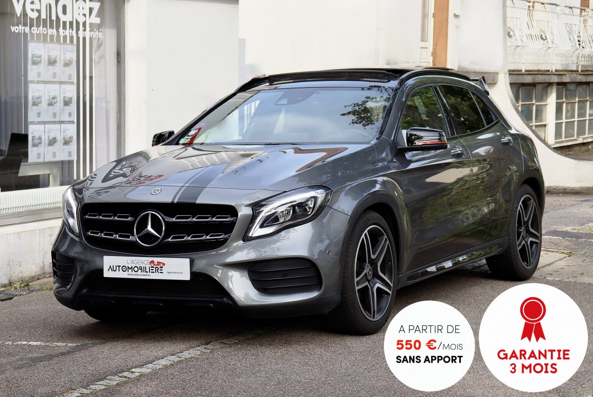 Mercedes-Benz Classe GLA Ph2 200 i 156 Fascination Pack AMG 7G-DCT (Toit Ouvrant,Caméra,KeylessGo) — 1