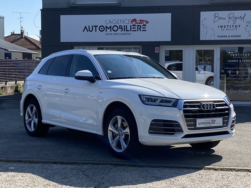 Audi Q5 2.0 TDI 163 S-LINE QUATTRO S TRONIC 7 - SUIVI 100% AUDI — 1