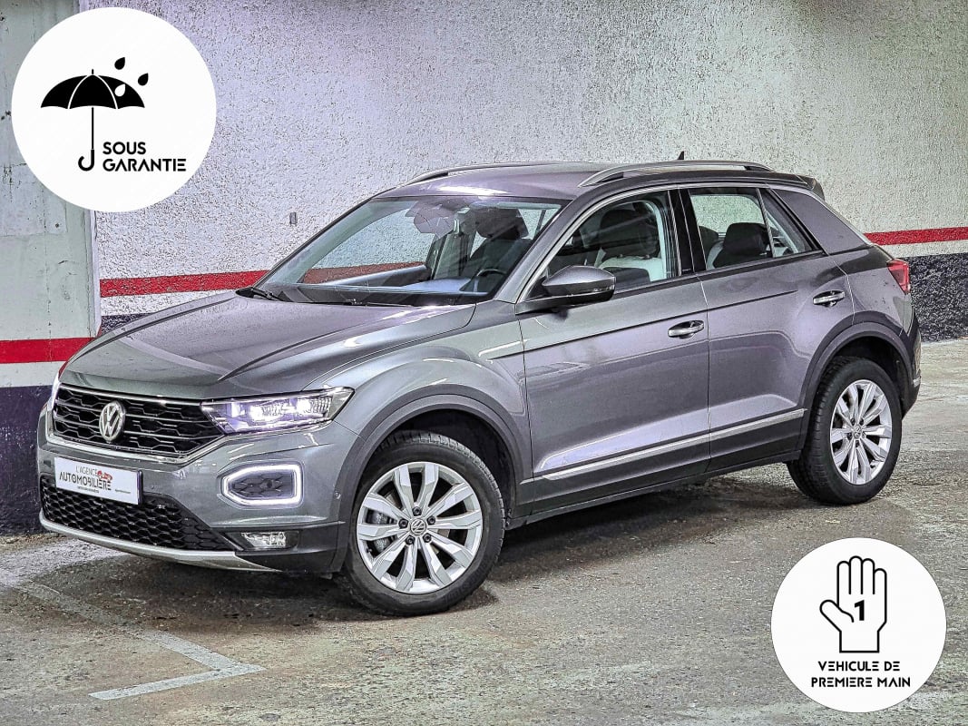 Volkswagen T-roc 1.5 TSi 150 Carat DSG7 1ère Main Gtie VW 02/2025 — 1