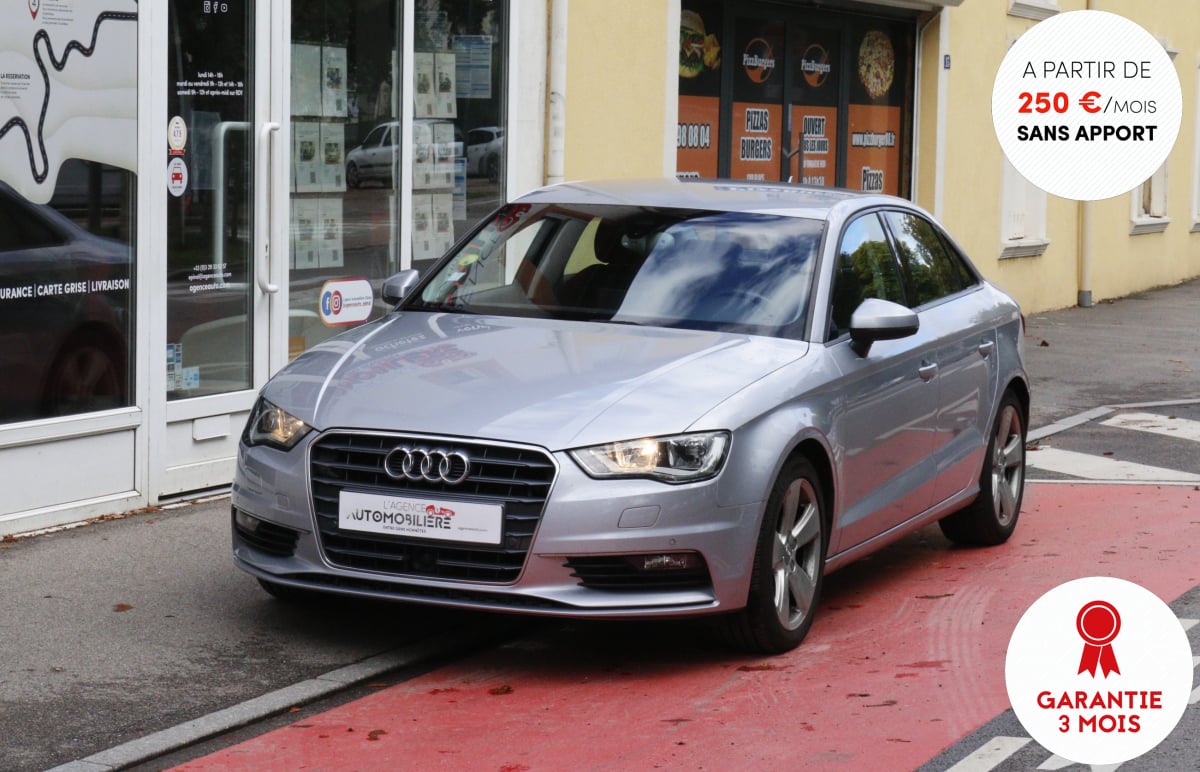 Audi A3 Berline 2.0 TDi 150 Ambition BVM6 (Meplat, Distribution à jour) — 1