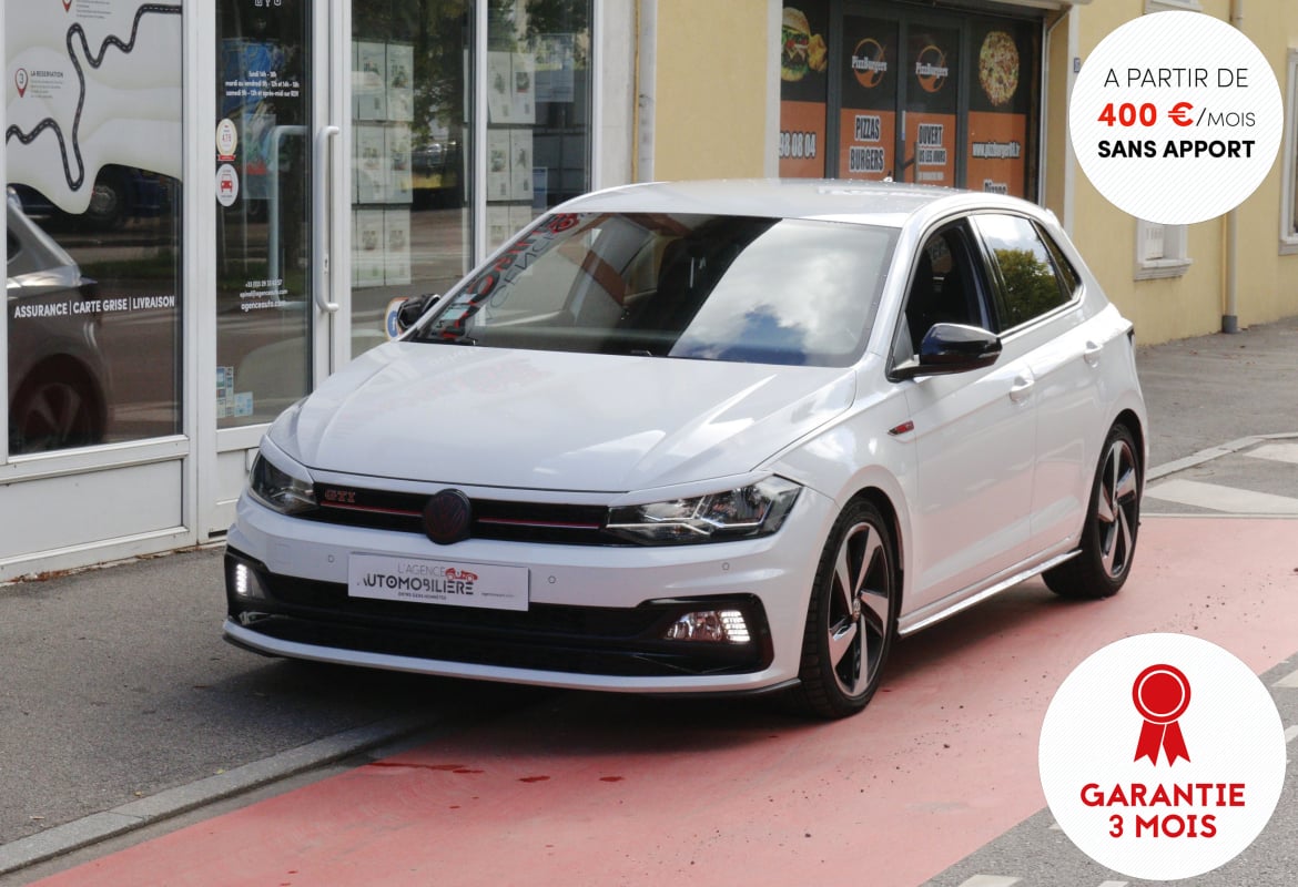 Volkswagen Polo VI GTI 2.0 TSI 200 DSG6 (Ligne Inox, CarPlay, Sièges chauffants) — 1