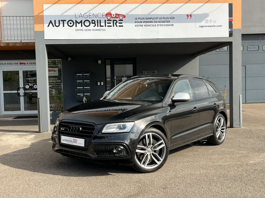 Audi SQ5 3.0 TDi V6 313cv - Toit ouvrant/B&O/Sièges électriques-chauffants/Jantes 21"/Caméra — 1