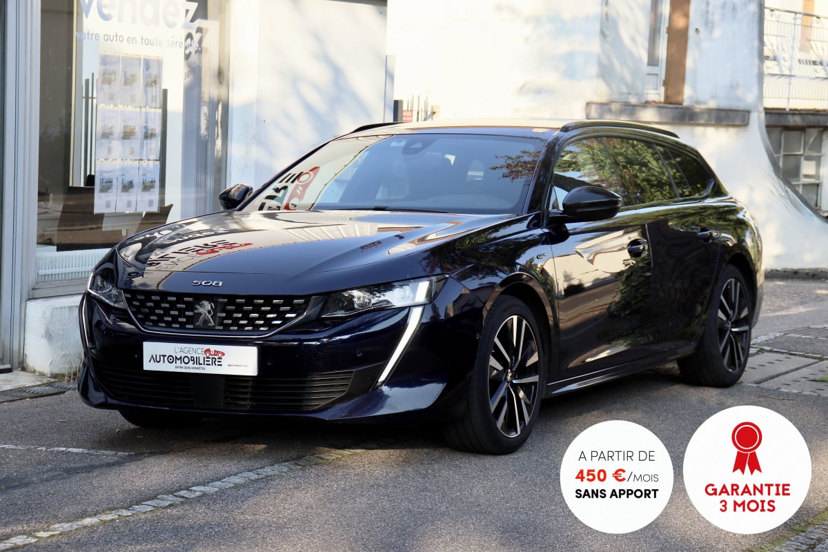 Peugeot 508 SW 2.0 BlueHDI 180 GT EAT8 (Carplay,Caméra 360,Sièges Chauffants) — 1