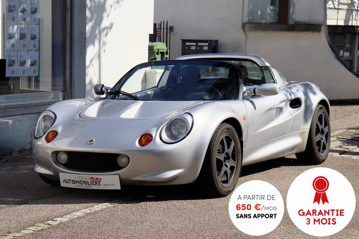 Lotus Elise S1 Cabriolet 1.8 i 120 BVM5 (Moteur D'origine Restauré,Jantes Origines Fournies) — 1