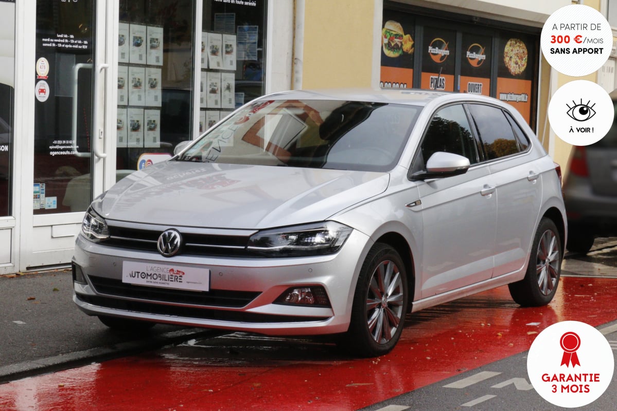 Volkswagen Polo VI 1.0 TSi 95 Copper Line DSG7 (CarPlay, Palettes, Radar AV&AR) — 1