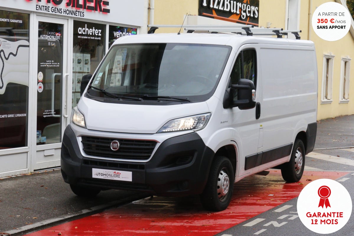 Fiat Ducato Fourgon L1H1 2.0 Multijet 115 Pack Pro Nav BVM (Attelage, Habillage bois, Caméra de recul) — 1