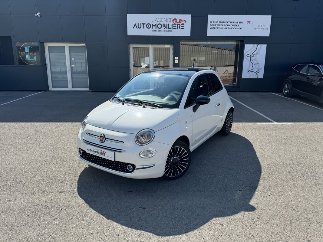 Fiat 500 1.2 S&S 69 cv Finition Club cuir toit panoramique — 1