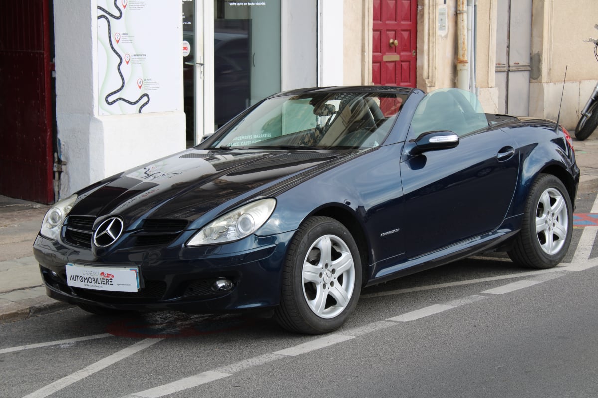Mercedes-Benz SLK 1.8 200 KOMPRESSOR 165 BVA (Sièges ventilés, Radar de recul, Entretien à jour..) — 1