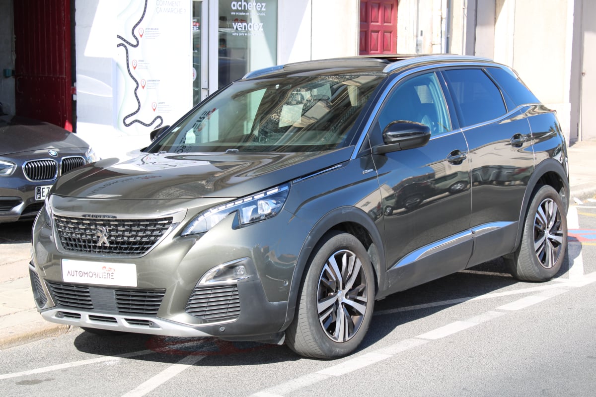 Peugeot 3008 GENERATION-II 1.5 BLUEHDI 130 GT LINE EAT BVA START-STOP ( Toit ouvrant panoramique, Carplay ... ) — 1