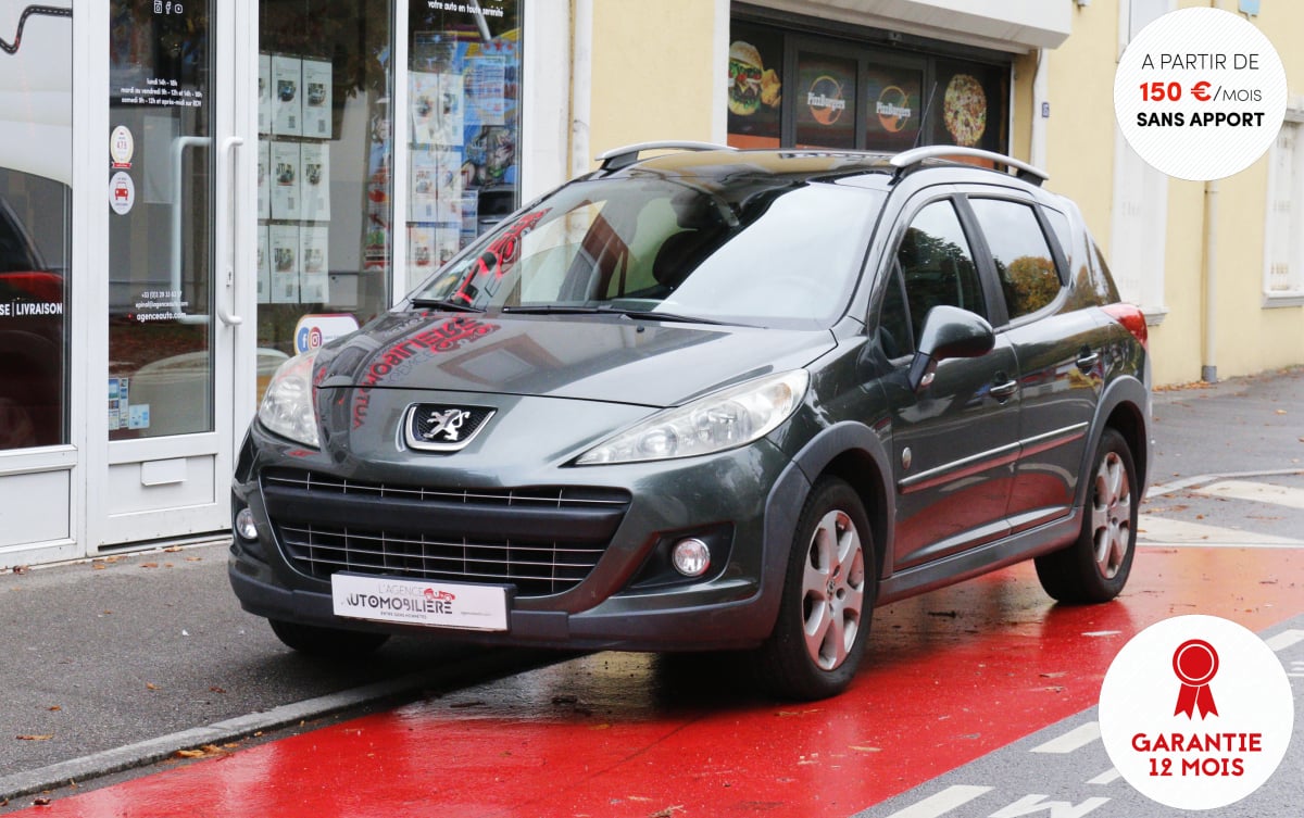 Peugeot 207 SW 1.6 HDi 90 Outdoor (Toit panoramique, Clim Bi-zone, Régulateur...) — 1